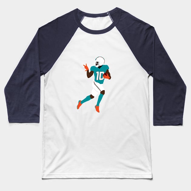 Tyreek Hill Baseball T-Shirt by islandersgraphics